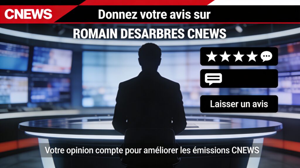 ROMAIN DESARBRES : Journaliste CNEWS, avis et contact TV