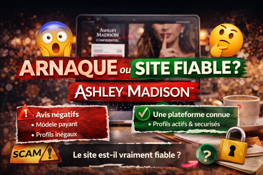 Ashley MADISON site fiable ou arnaque ? 
