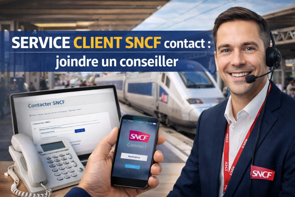 SERVICE CLIENT SNCF CONTACT : joindre un conseiller client.