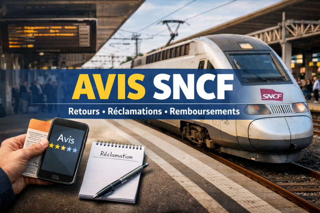 AVIS SNCF - Retards - Réclamations - Remboursement
