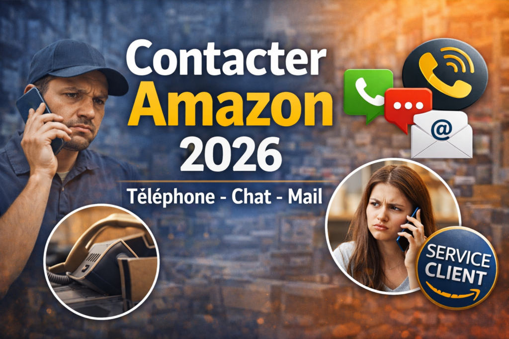 Contacter AMAZON en 2026