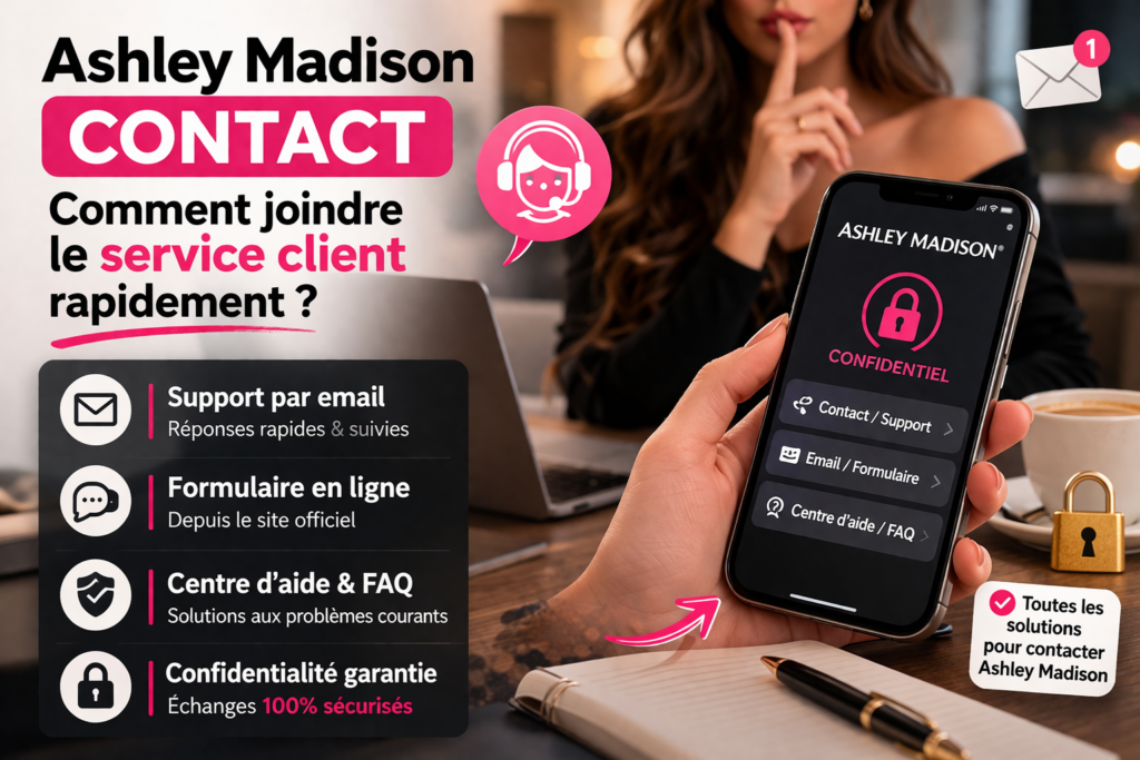 Contact service client ASHLEY MADISON