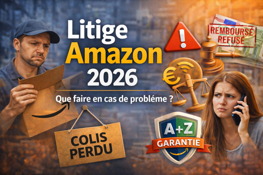 Litige AMAZON , que faire en cas de problème ?