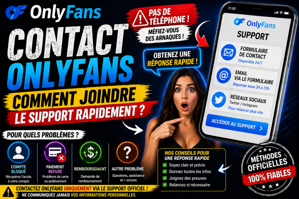 ONLYFAN contact service client