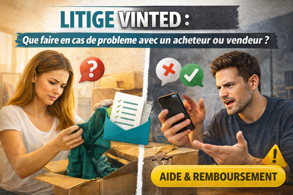 Que faire en cas de problème VINTED ?
