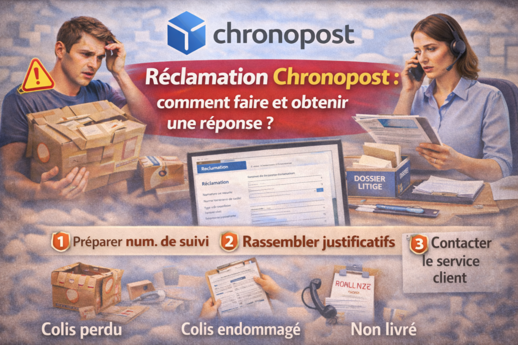Comment faire une réclamation CHRONOPOST ? 