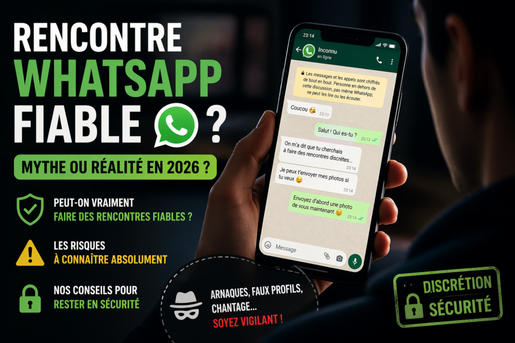 Rencontre WHATSAPP fiable ? Mythe ou réalité en 2026