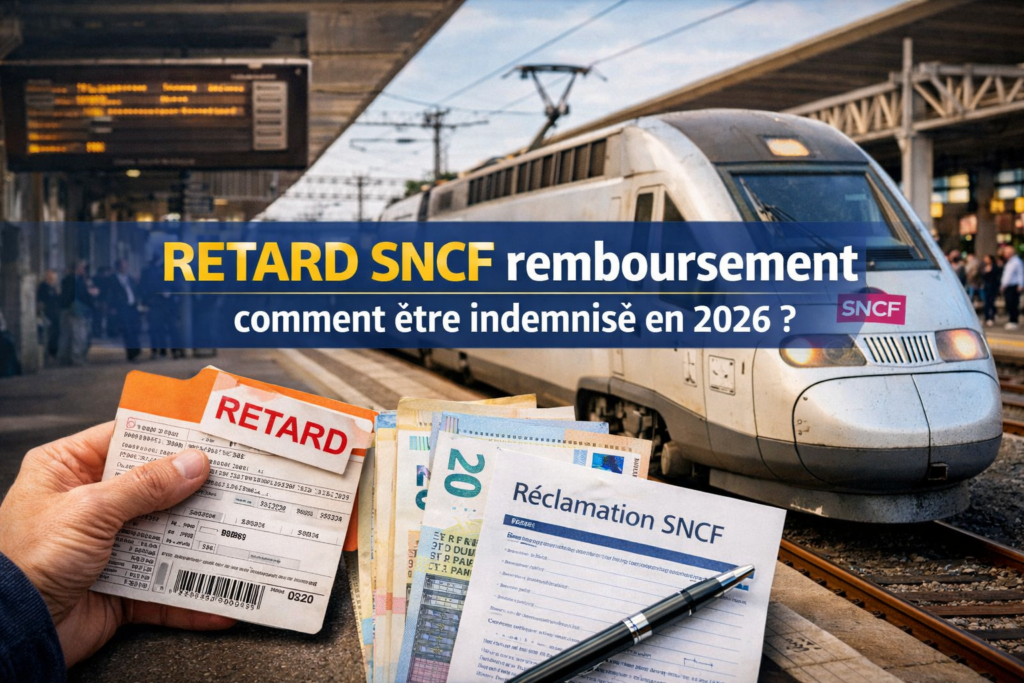 Retard SNCF - Remboursement comment être indemnisé en 2026