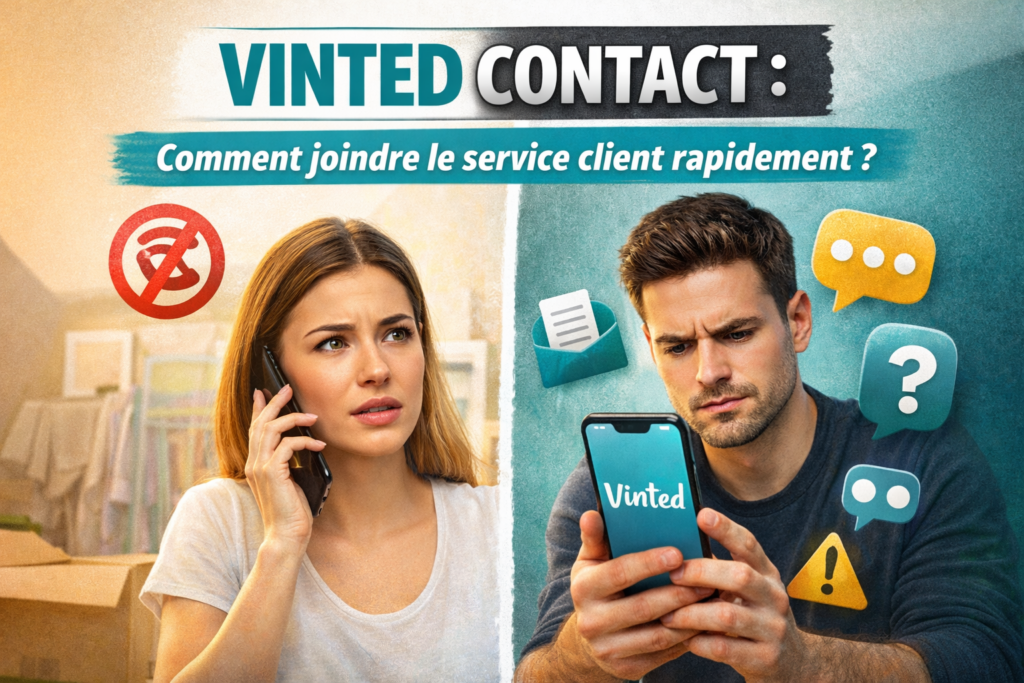 VINTED contact service client 2026