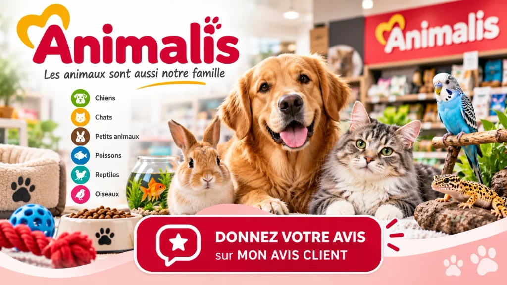 ANIMALIS : Contact et avis client.