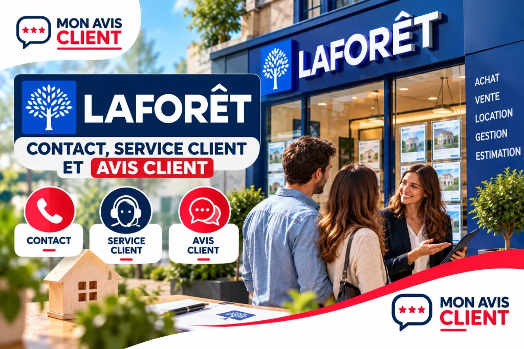 Laforêt : Contact et avis client.