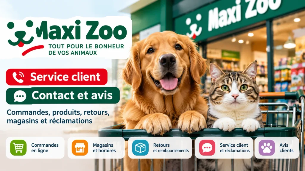 MAXIZOO : Contact et avis client.