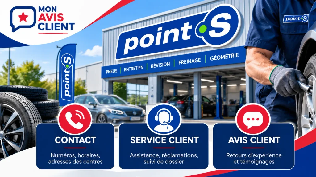 POINT S : Contact et avis client.